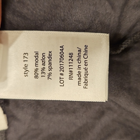 BAREFOOT DREAMS Milk Luxe Jersey Classic Pant ~ Graphite Gray Large L NWOT - Picture 11 of 11